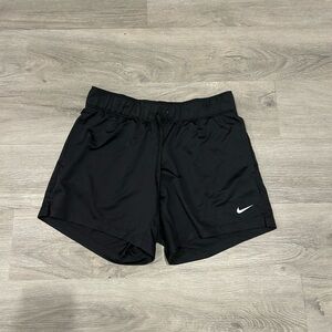 Nike Women’s Black Athletic Shorts XS Fold Over Waistband